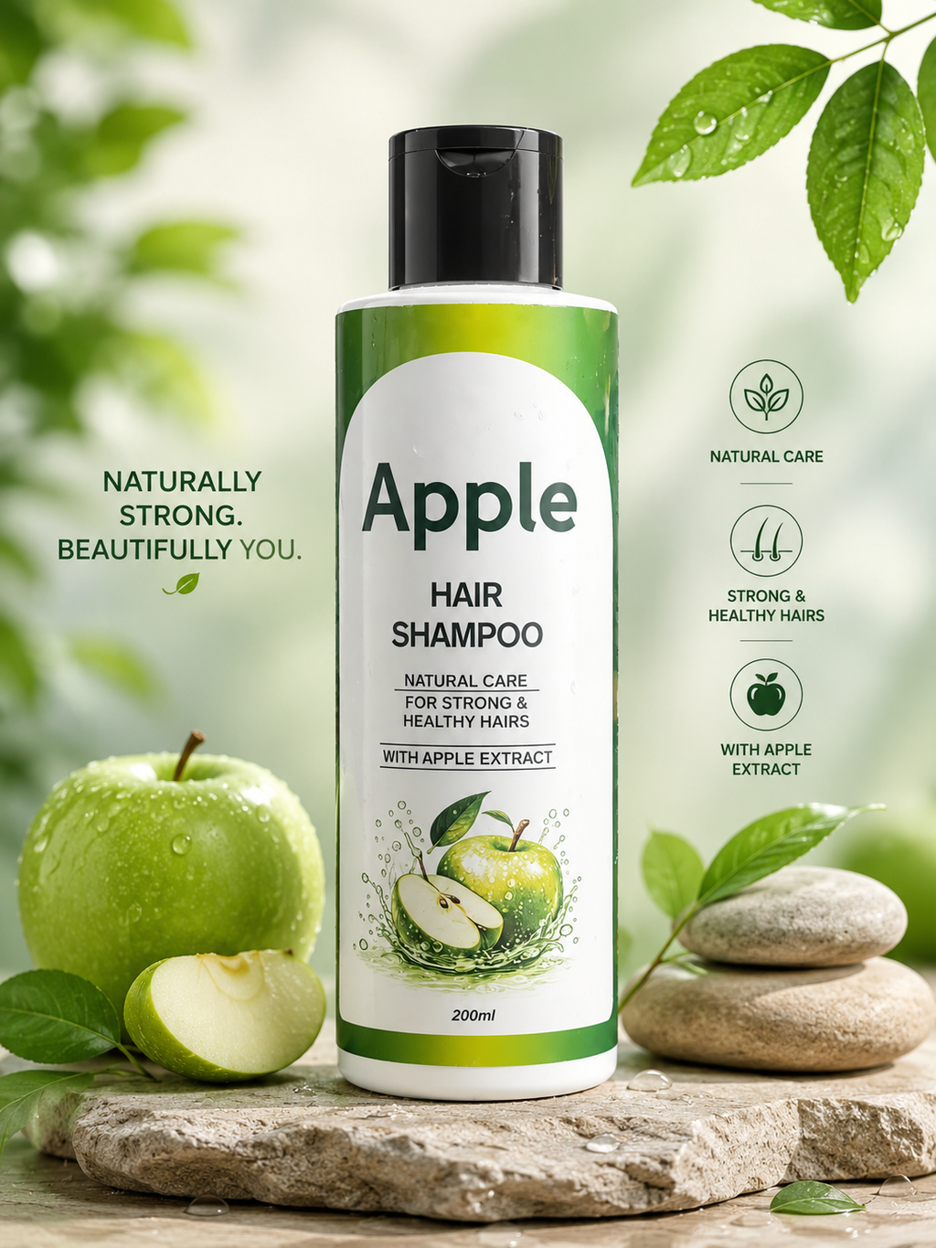 Apple Hair Shampoo – 200ml