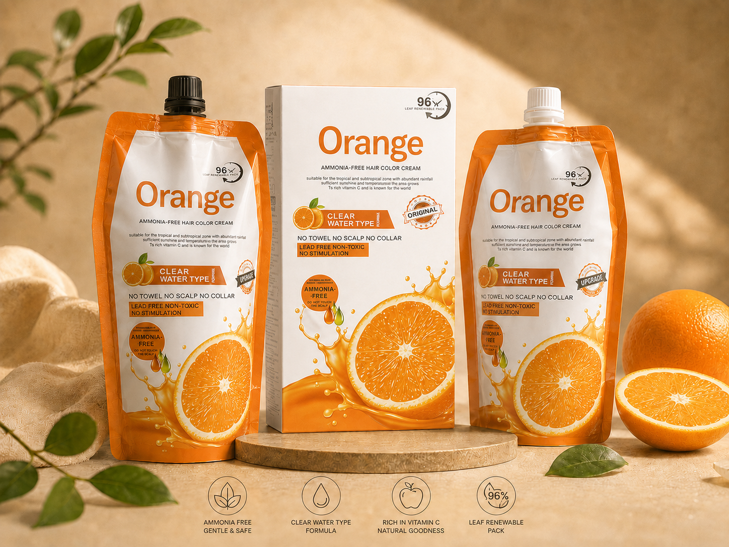 Orange Hair Color