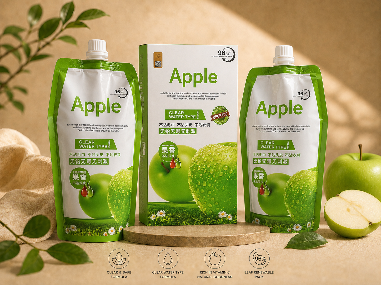 Apple Hair Color Cream (Chines)