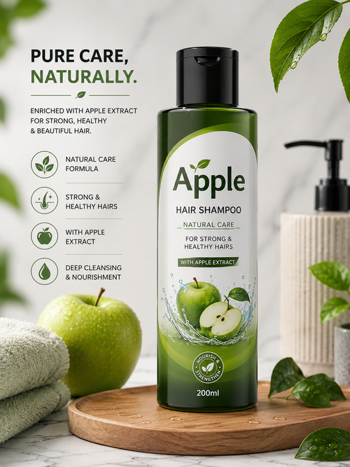 Apple Hair Shampoo – 200ml