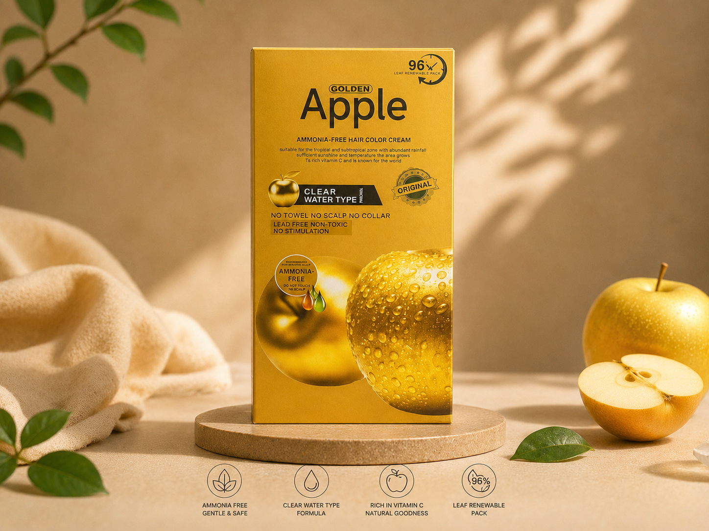 Golden Apple Hair Color Cream