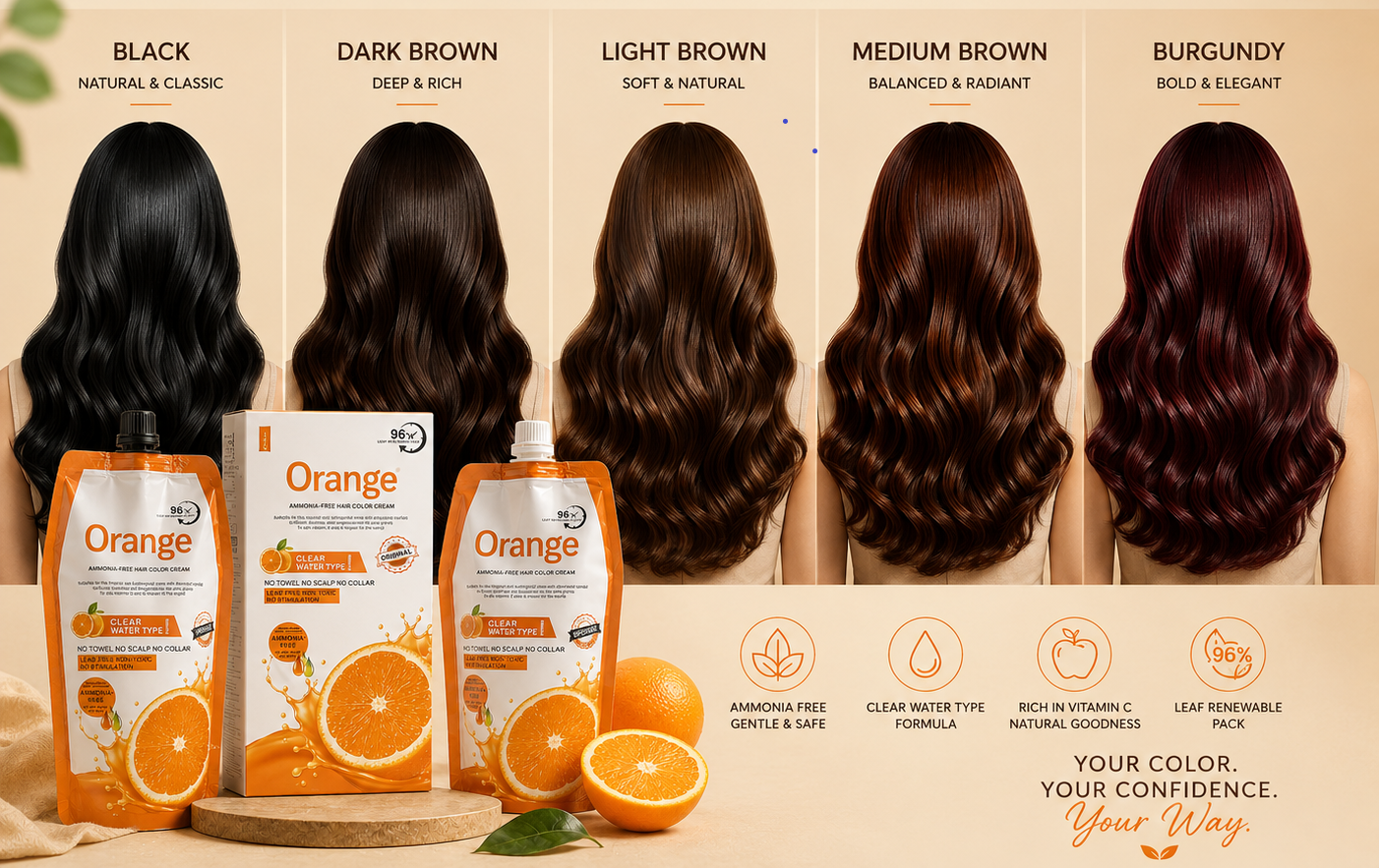 Orange Hair Color